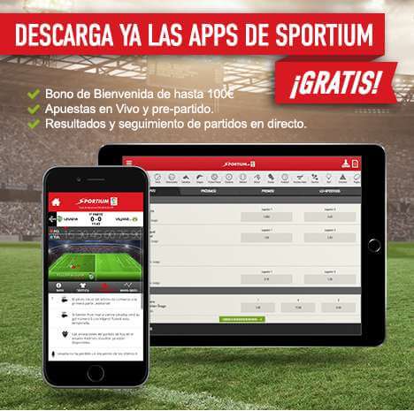 Aplicaciones Sportium Apps Sportium