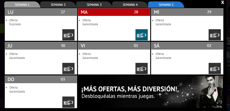 ofertas jackpot