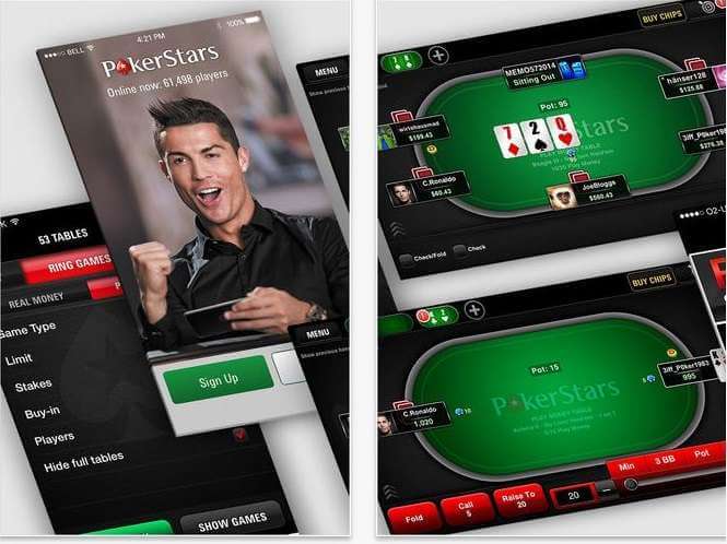 pokerstars app