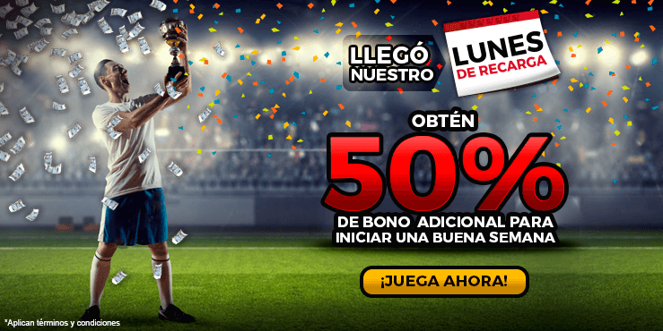 Bono Lunes de Recarga apuesta total bono lunes