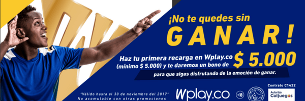 Bono 5000 pesos Wplay bono 5000 pesos