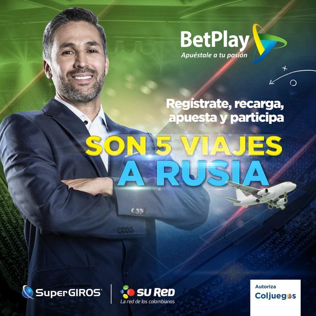 betplay 5 viajes rusia 2018 viaje rusia 2018 betplay