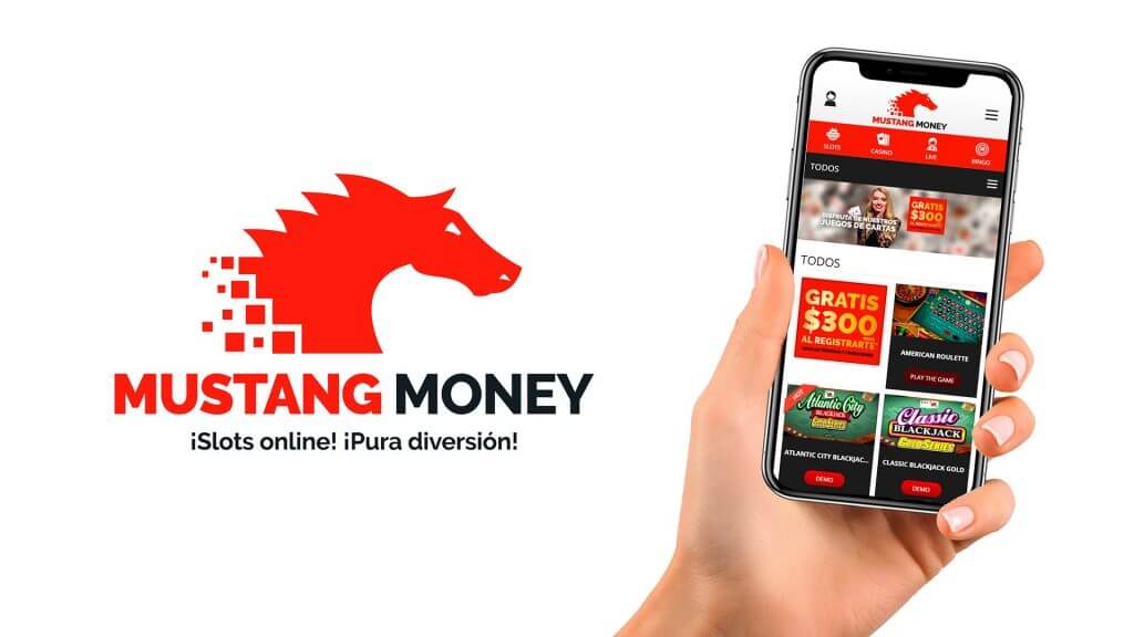slots Mustang Money código promocional Mustang Money