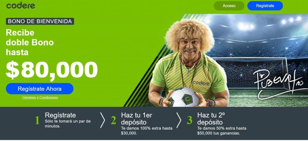 Recibe Doblo Bono Codere Bono Bienvenida Deportes
