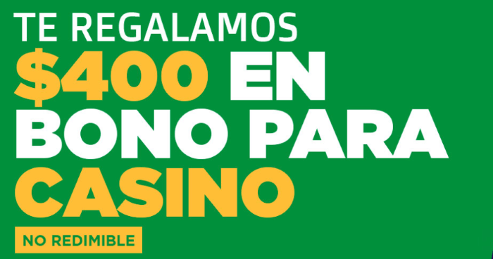 Ganabet Bono para Casino al Registrarse Ganabet Bono para Casino